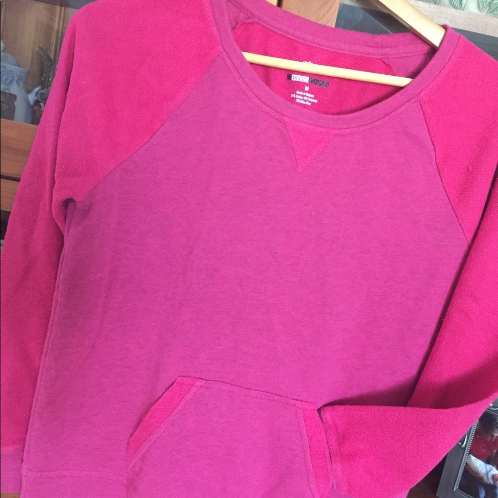 Bright Pink Sweatshirt